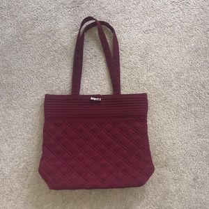 Vera Bradley Burgundy Tote
